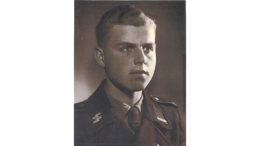 Werner Krüger als jonge militair
