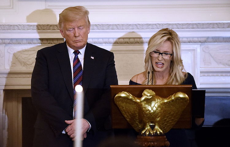 De evangelicals geloven in God én in Trump