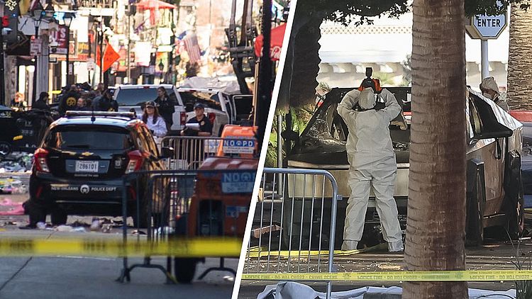 Hoe twee dodelijke aanslagen op Nieuwsjaarsdag Amerika in onzekerheid brengen