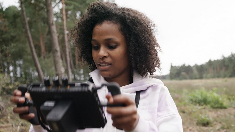 Samrawit vluchtte op haar 8e uit Eritrea en maakte een film over haar vlucht