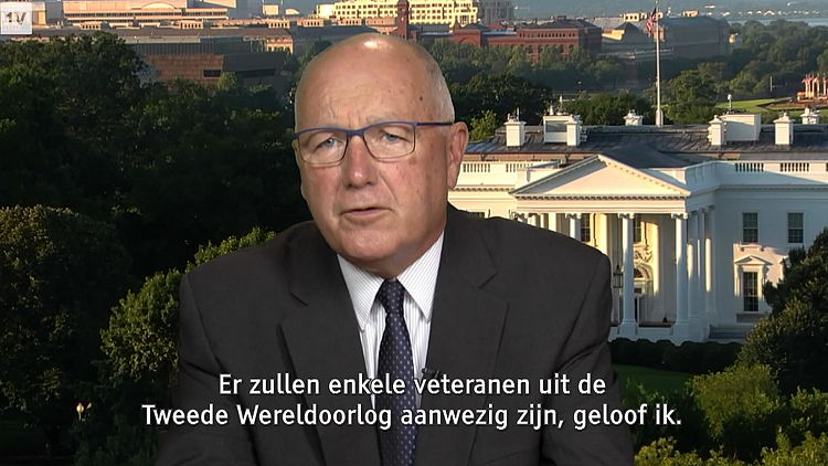 Ambassadeur Pete Hoekstra over het overhandigen van de Amerikaanse vlag: 'Het wordt emotioneel'