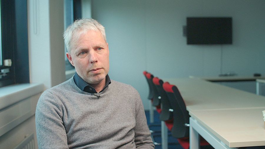Voorzitter van Bart-Jan Oplaat van de Nederlandse Vakbond Pluimveehouders