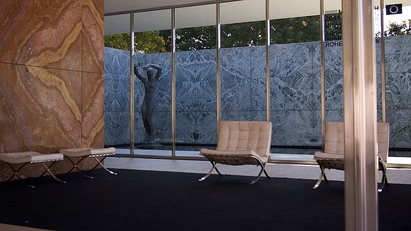 Barcelona stoel - Ludwig Mies van der Rohe