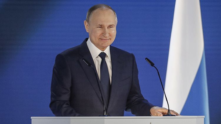Poetin zwijgt in jaarlijkse toespraak over Navalny en Oekraïne