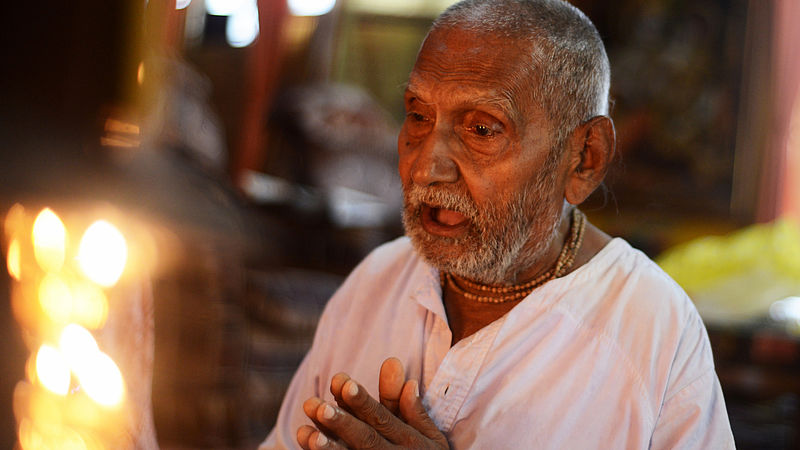 Monnik Swami Sivananda in 2016