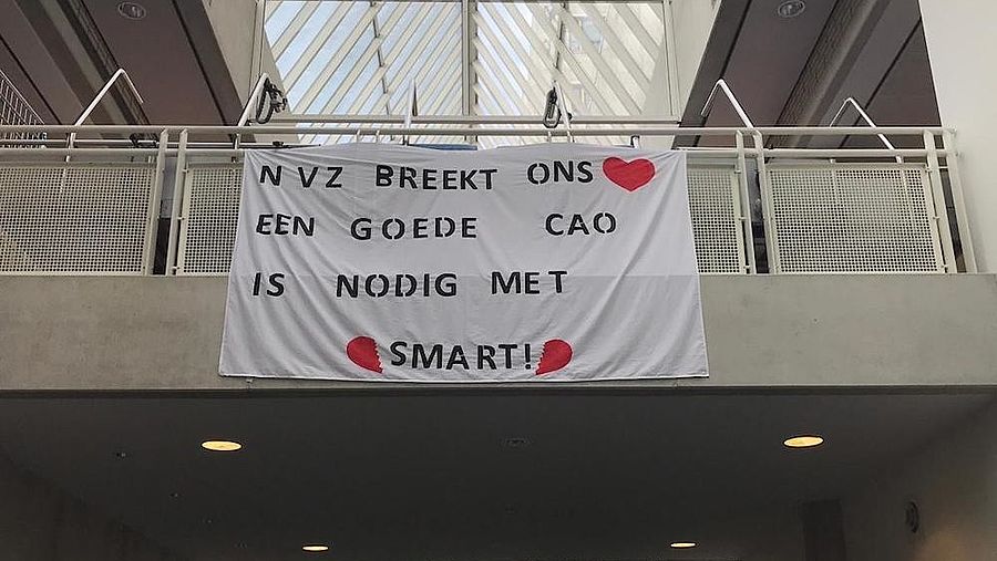 Spandoeken in het OLVG Oost in Amsterdam