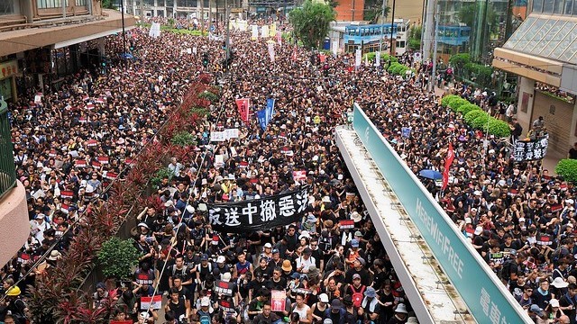 Protesten in Hongkong tegen de uitleveringswet, 16 juni 2019