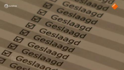 Vreemde leraar kijkt eindexamen na