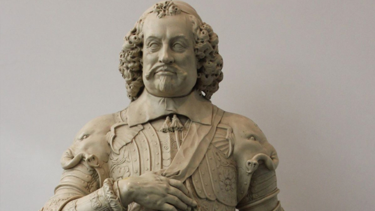 Beeld Johan Maurits weg uit foyer van Mauritshuis
