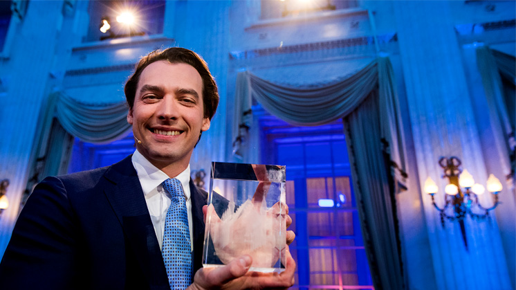 Thierry Baudet Politicus van het Jaar 2017